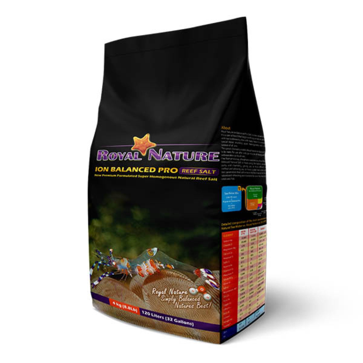 ROYAL NATURE ION BALANCED PRO Kg.4 - Sale marino acquario