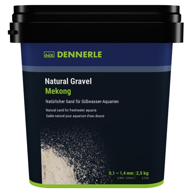 DENNERLE NATURAL GRAVEL MEKONG 0,1-0,6mm Kg.2,5