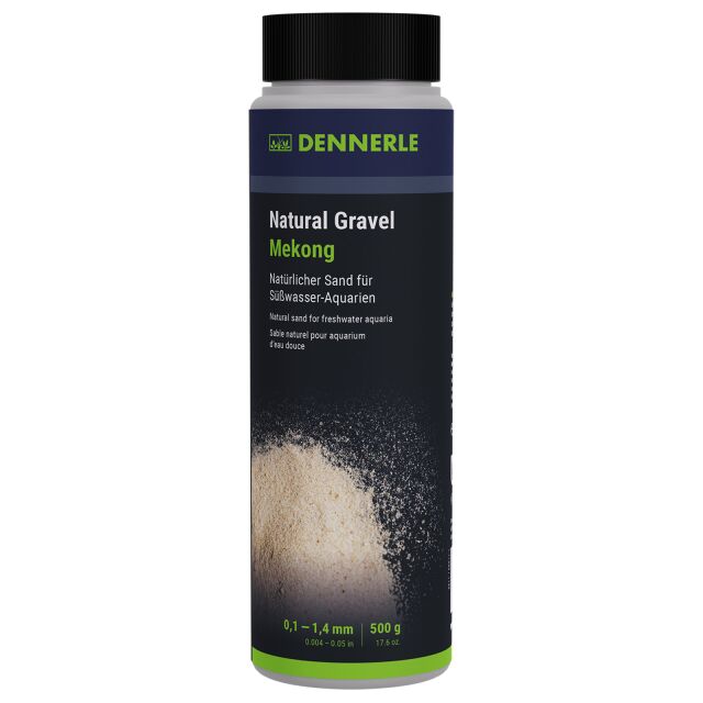 DENNERLE NATURAL GRAVEL MEKONG 0,1-0,6mm Kg.0,5