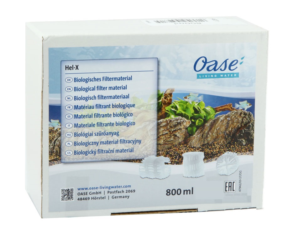 OASE HEL-X 13 800ml Materiale biologico