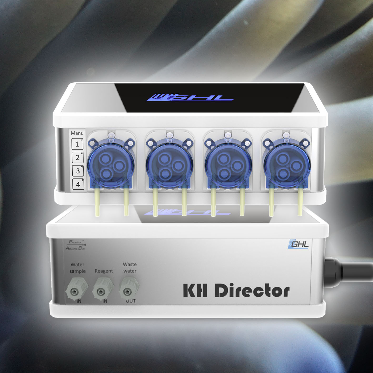 KH DIRECTOR + GHL DOSER 4 POMPE NERO