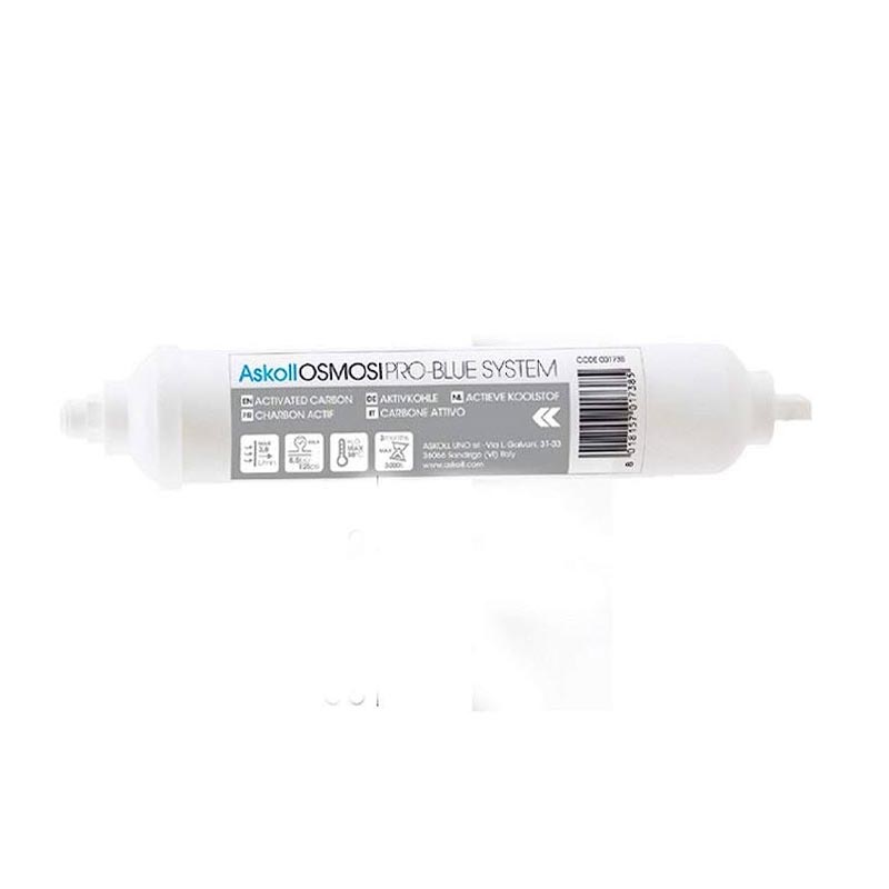 ASKOLL CARTUCCIA CARBONE OSMOSI IN LINEA