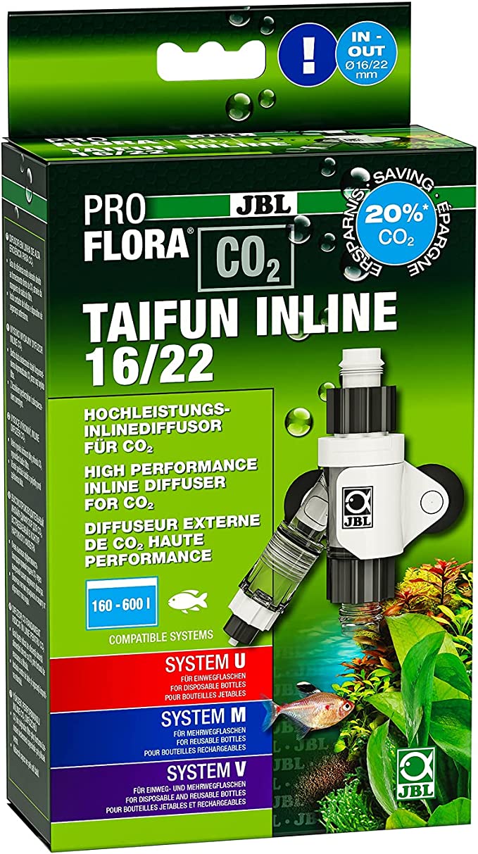 JBL PROFLORA CO2 TAIFUN INLINE 16/22mm 