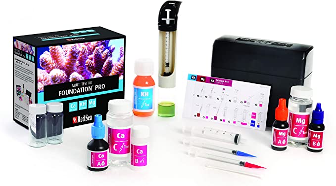 RED SEA FOUNDATION PRO TEST KIT - Ca-Kh-Mg