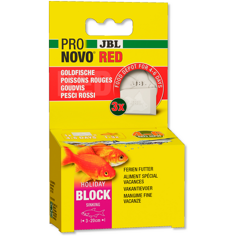 JBL PRONOVO RED HOLIDAY 20g - 3 Blocchi