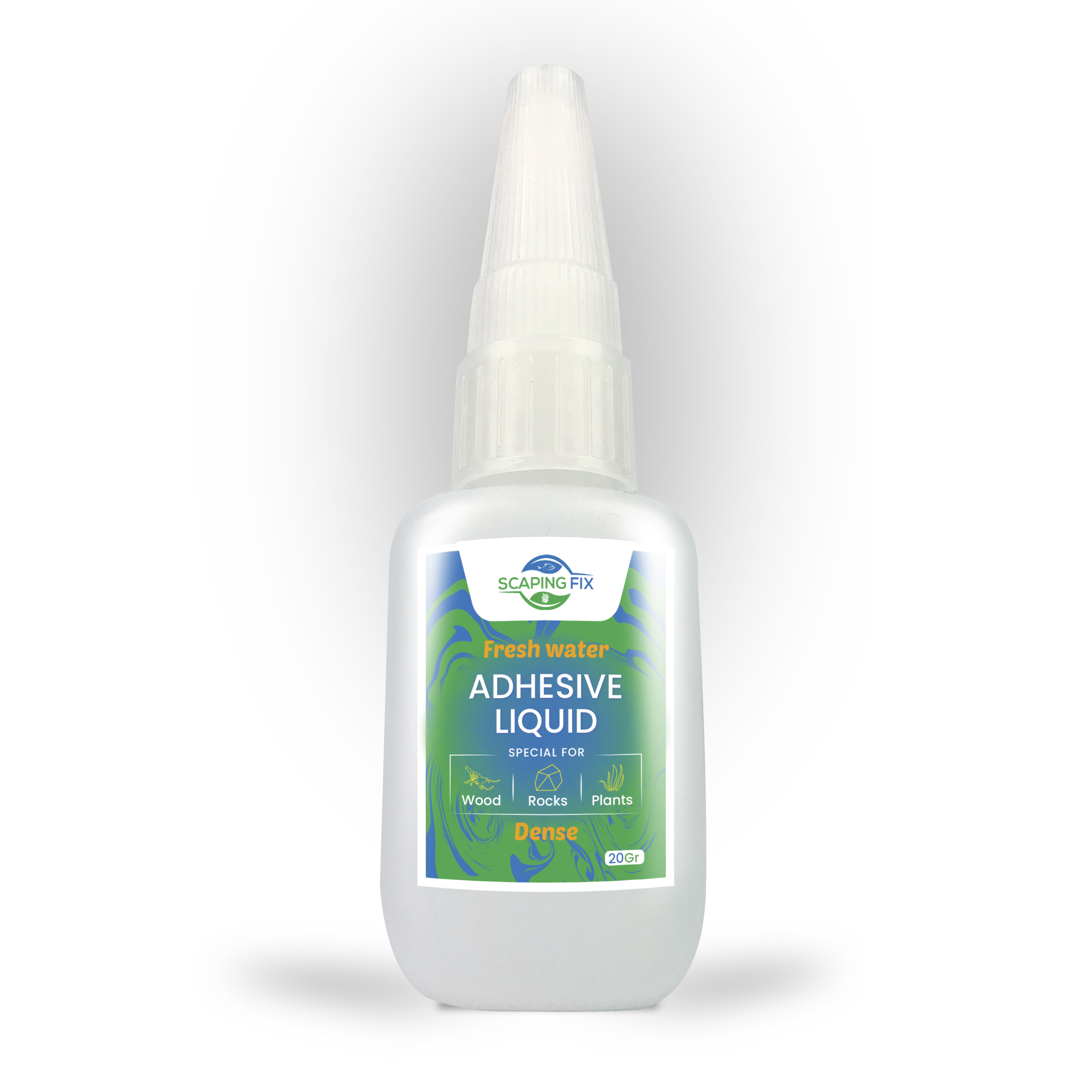 FRESHWATER ADESIVE LIQUID  DENSE 20g - Colla acquario dolce
