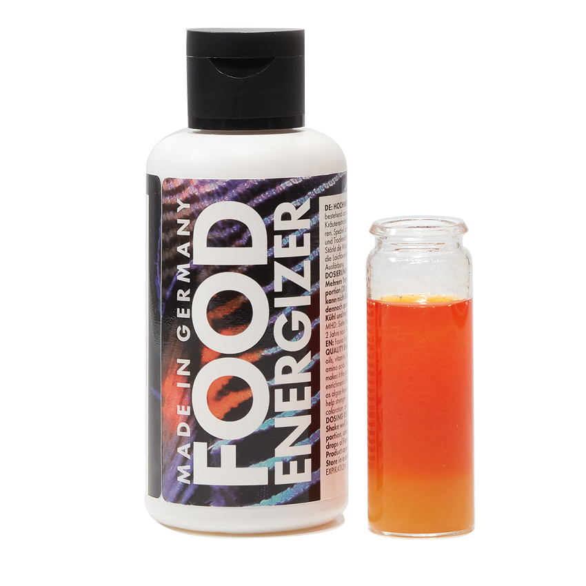 FOOD ENERGIZER 100ml - Vitamine per pesci e coralli