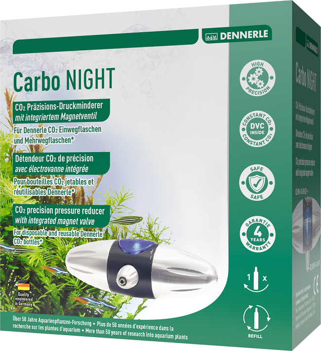 DENNERLE CARBO NIGHT Riduttore di pressione co2 