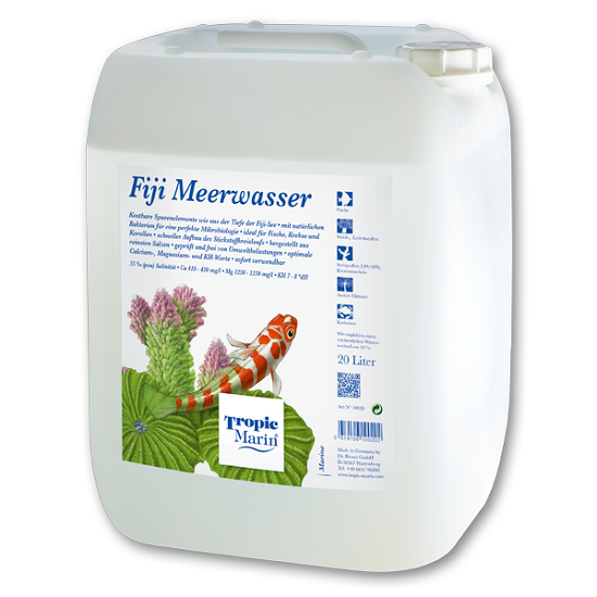 FIJI SALTWATER 20 Litri - Acqua marina