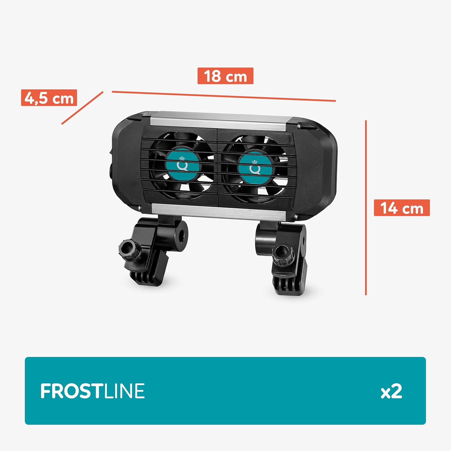 FROSTLINE VENTOLE RAFFREDDAMENTO 2 ELEMENTI
