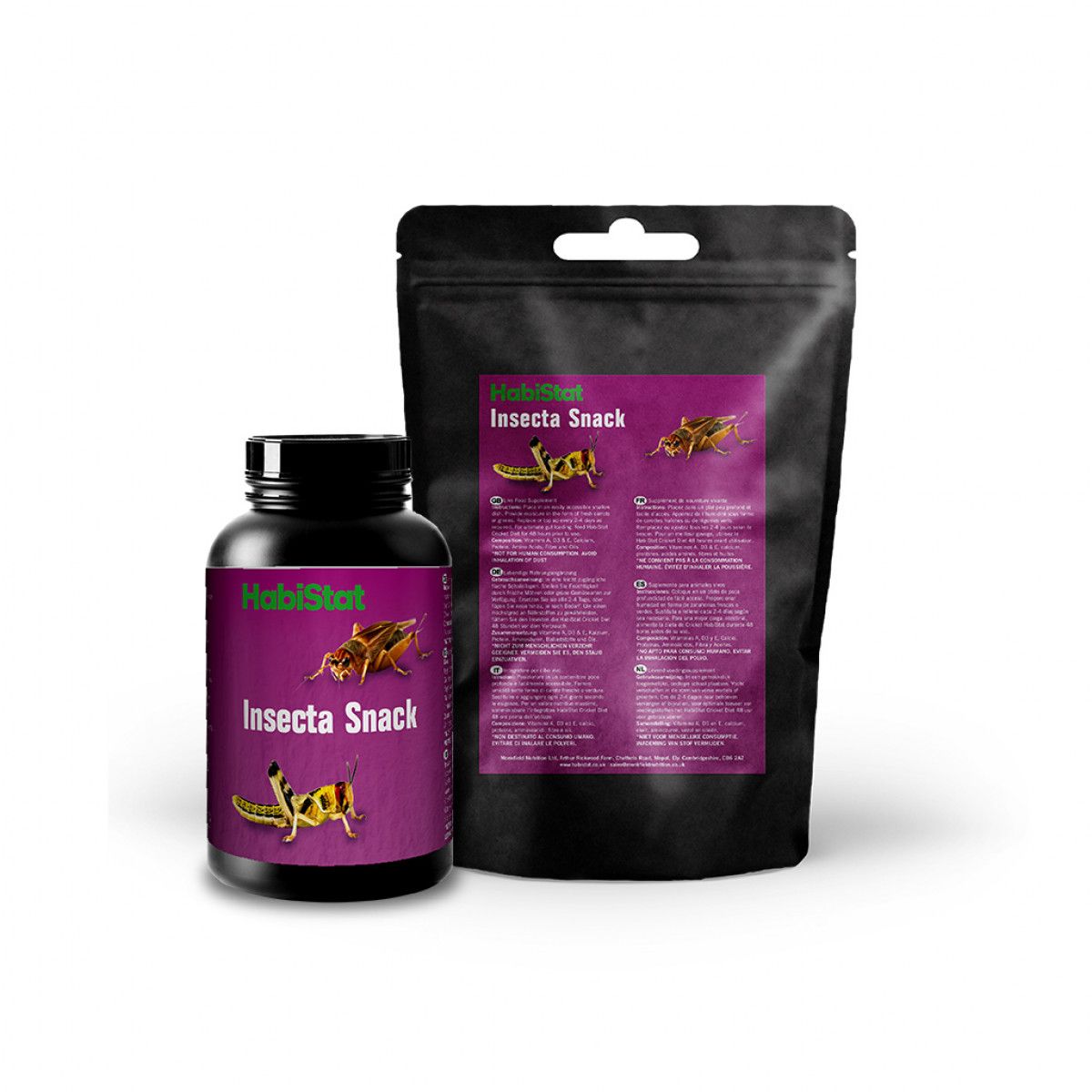 HABISTAT INSECTA SNACK 150g
