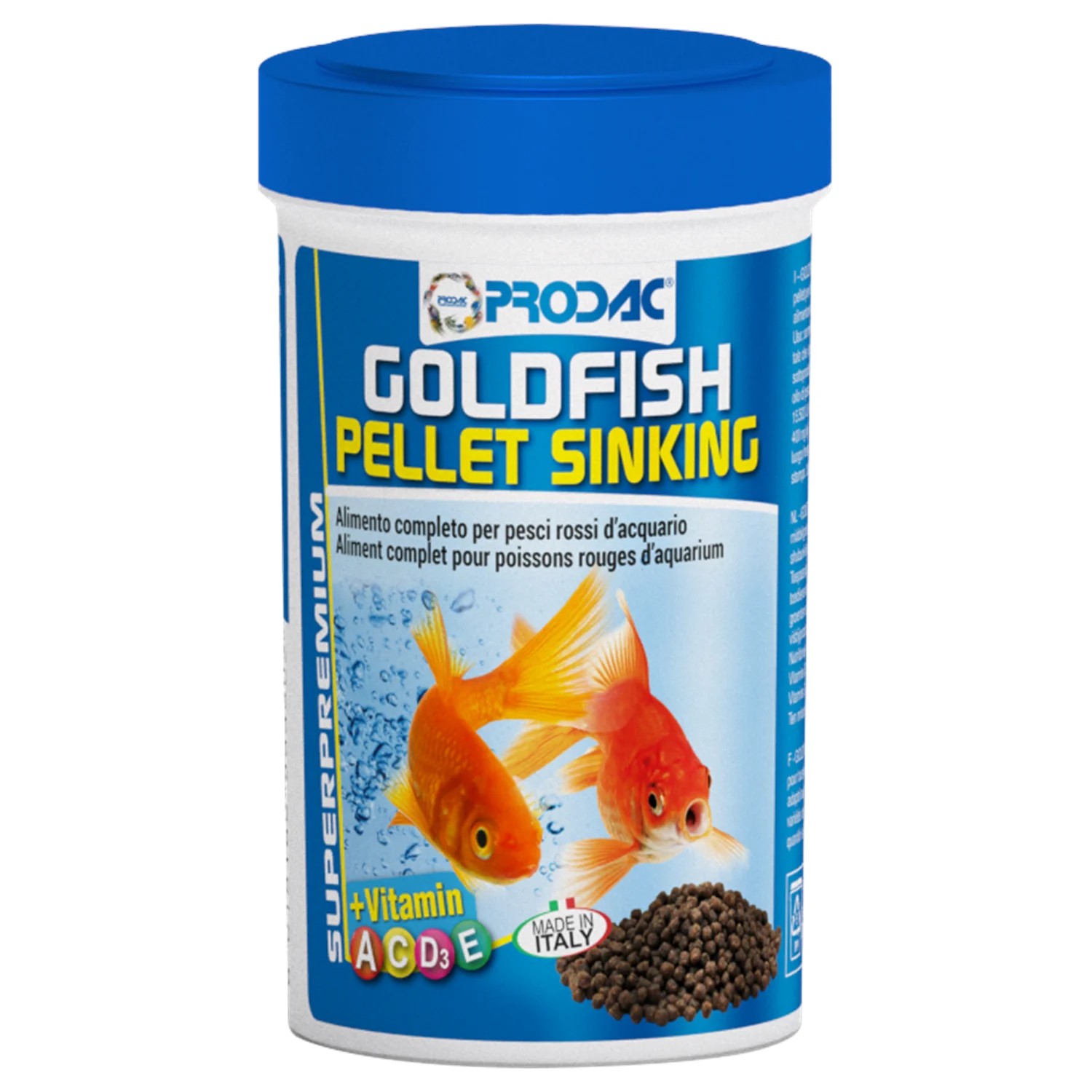 GOLDFISH PELLET SINKING 250ml PRODAC