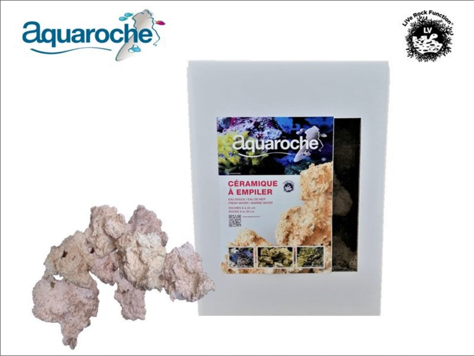 BOX CERAMIC ROCKS Kg.5