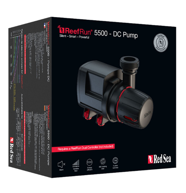 RED SEA POMPA REEFRUN 5500 DC senza controller