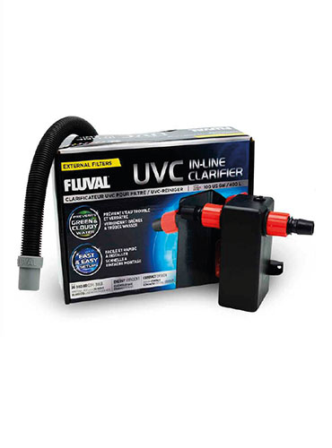 UVC IN-LINE CLARIFIER  Lampada uv per filtri esterni