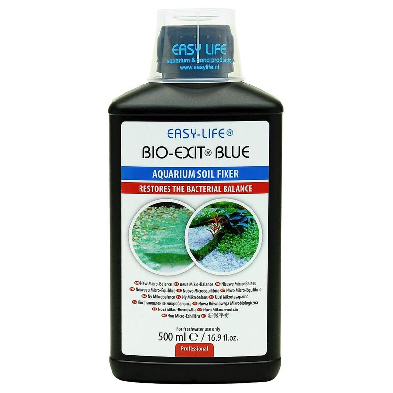 BIO EXIT BLUE 500ml Rimedio cianobatteri acqua dolce