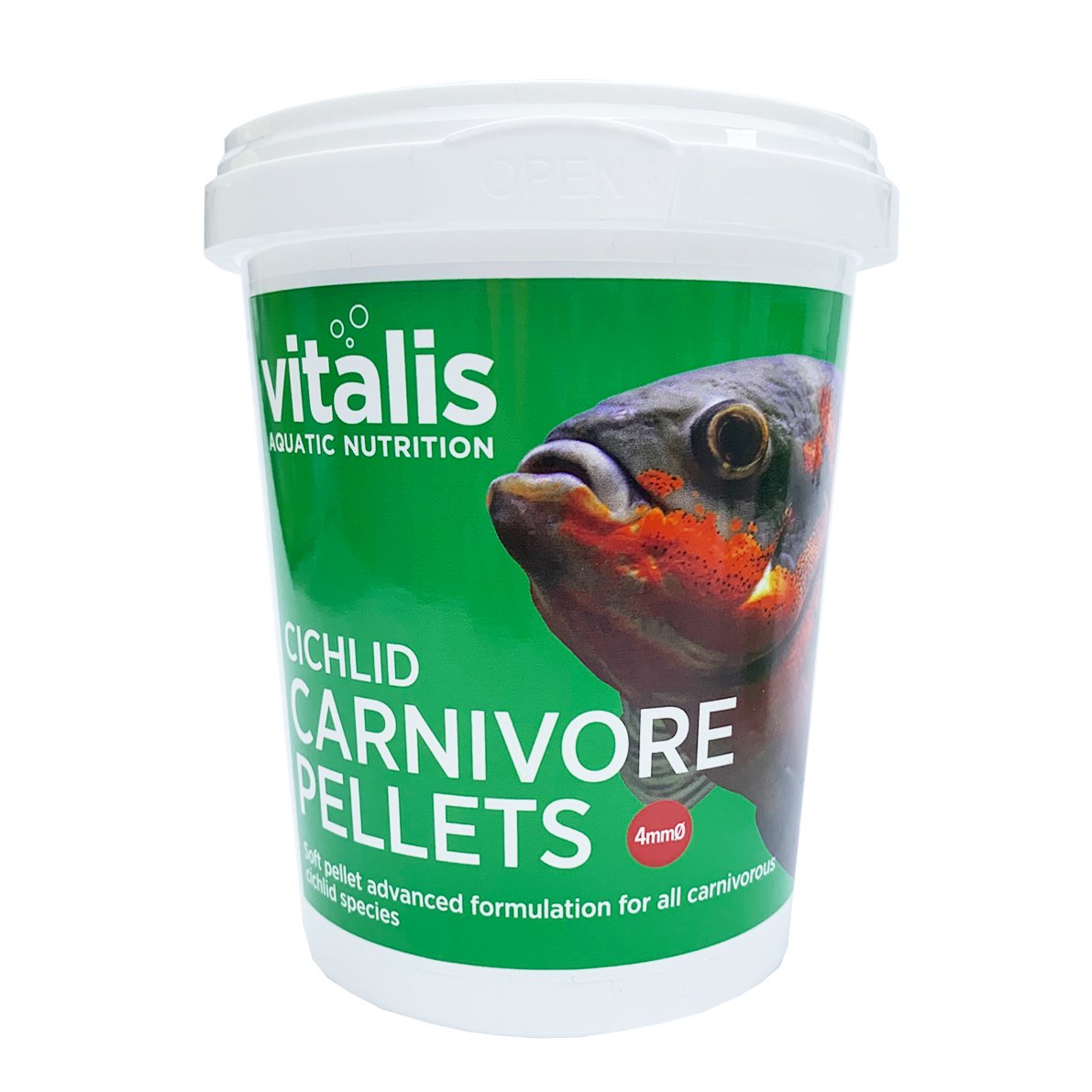 CICHLID CARNIVORE PELLET  4mm  300g