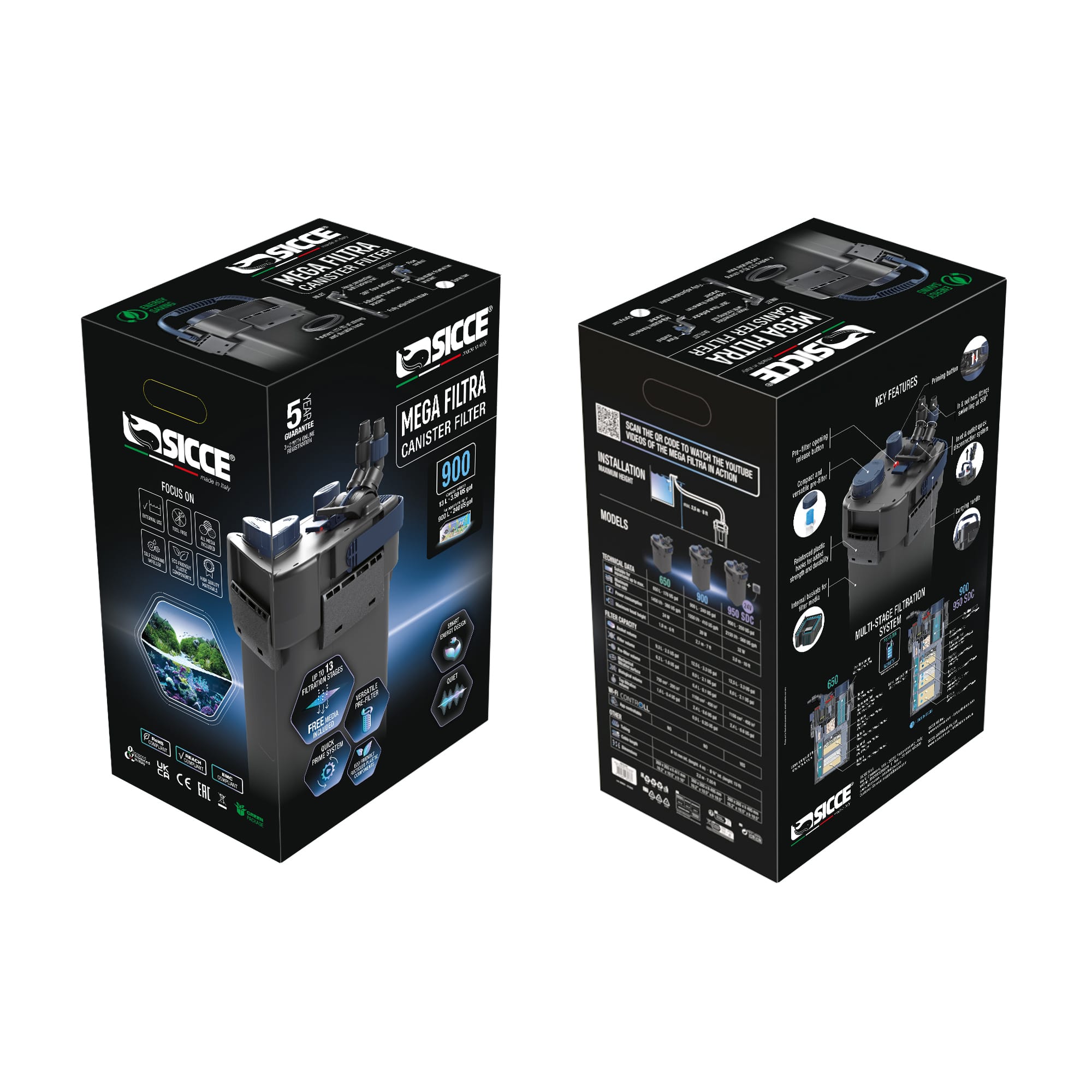 SICCE MEGA FILTRA 900 