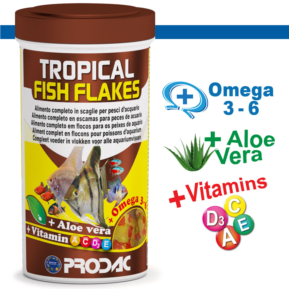 TROPICAL FISH FLAKES 250ml