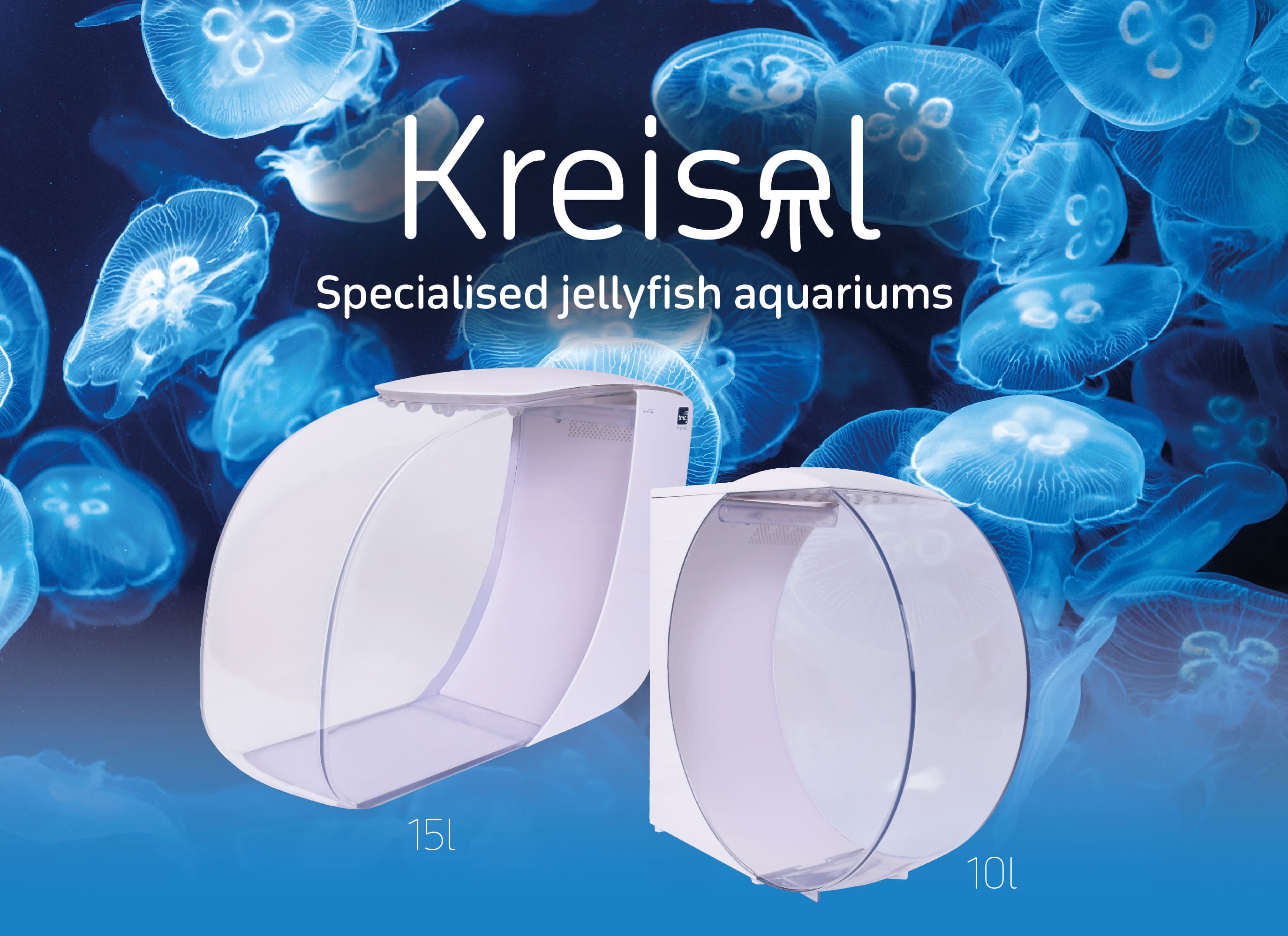 KREISEL 15 Litri Acquario Per Meduse